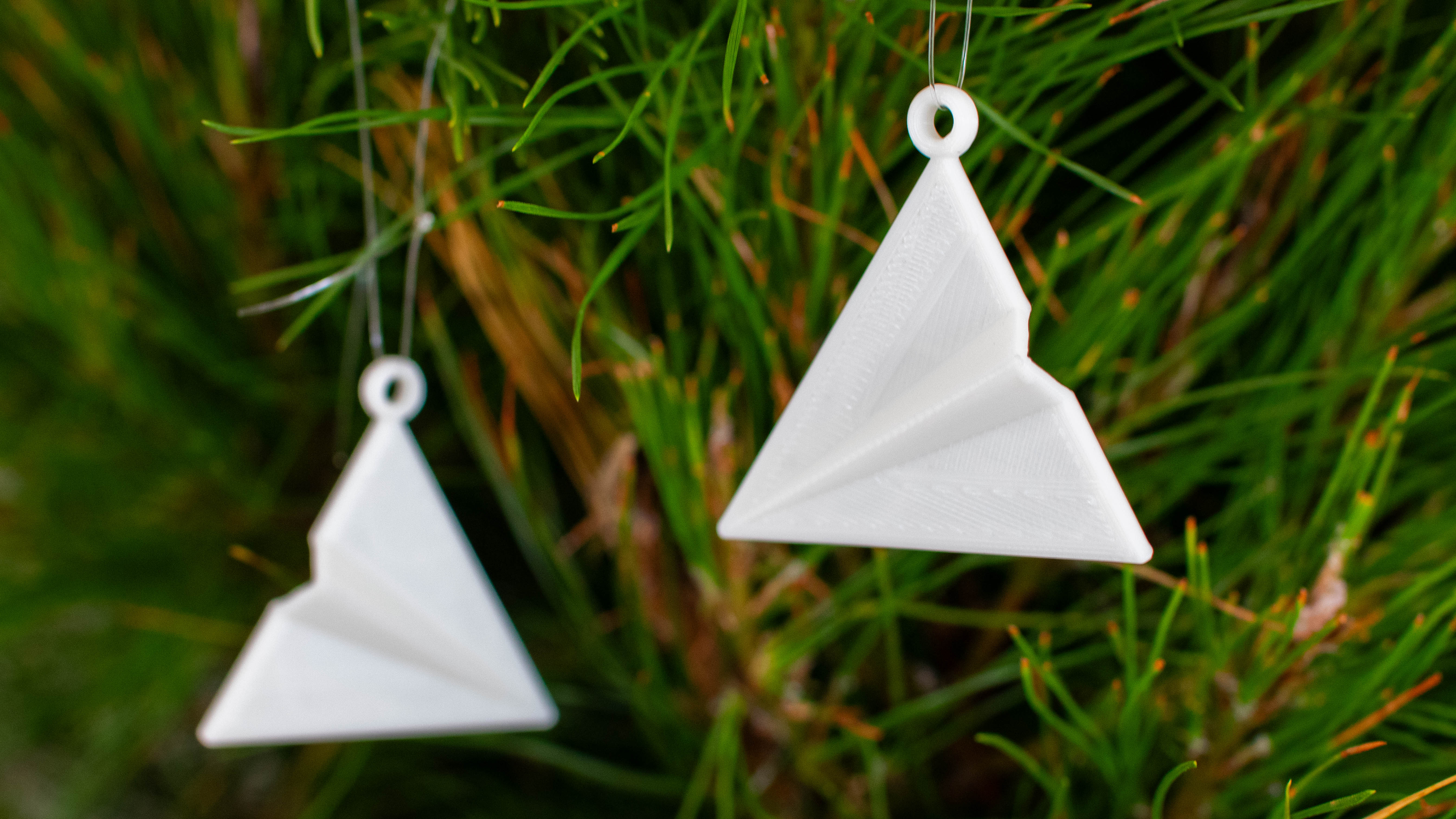 Paper Airplane Christmas Ornaments – Taylor Swift-inspired