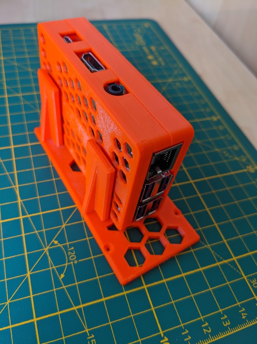 Miniatura 5 do modelo 3D Raspberry Pi 3b case