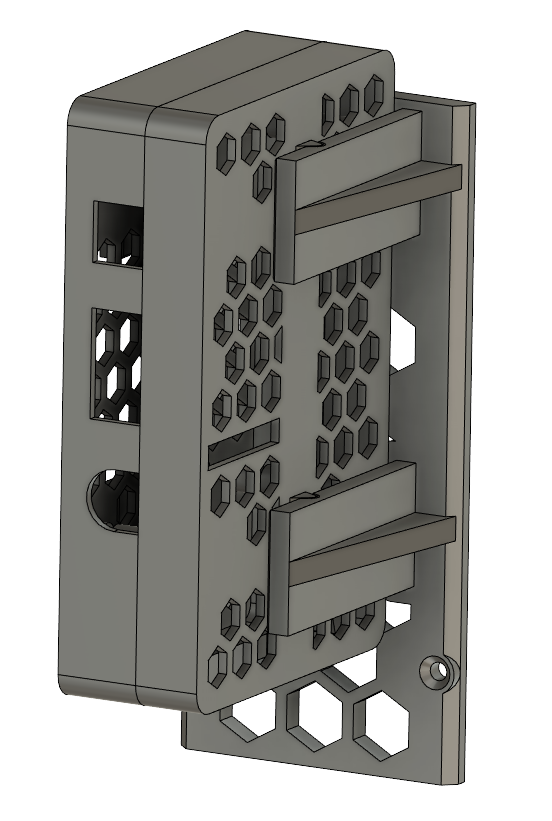 Miniatura 8 do modelo 3D Raspberry Pi 3b case