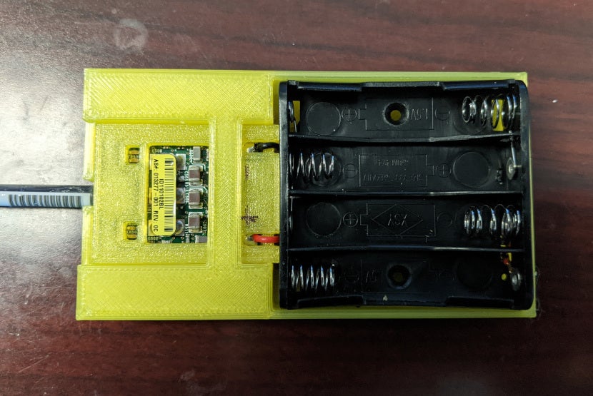 Miniatura 9 do modelo 3D HP Smart Array RAID Battery holder