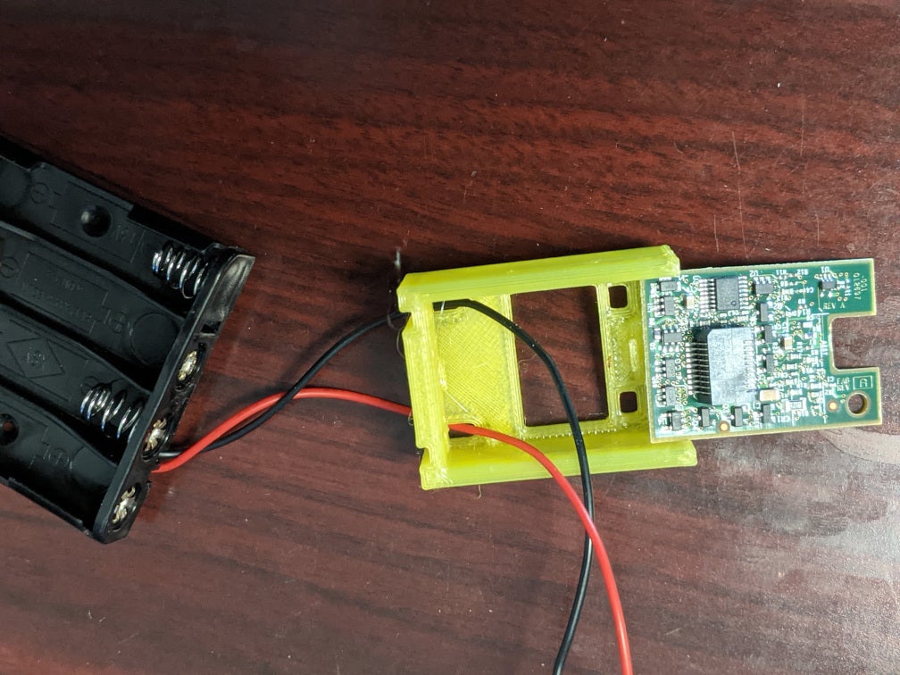 Miniatura 6 do modelo 3D HP Smart Array RAID Battery holder