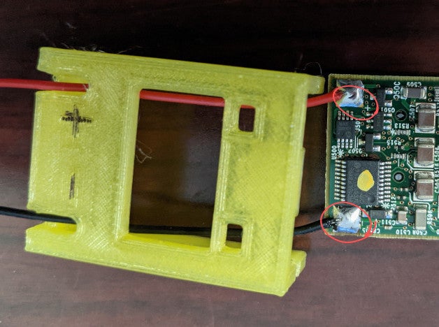 Miniatura 5 do modelo 3D HP Smart Array RAID Battery holder
