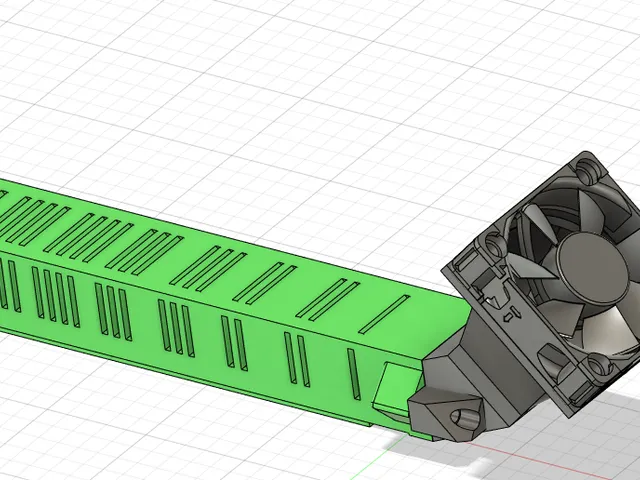 BTT Octopus Stepper Driver 40mm Cooling Duct
