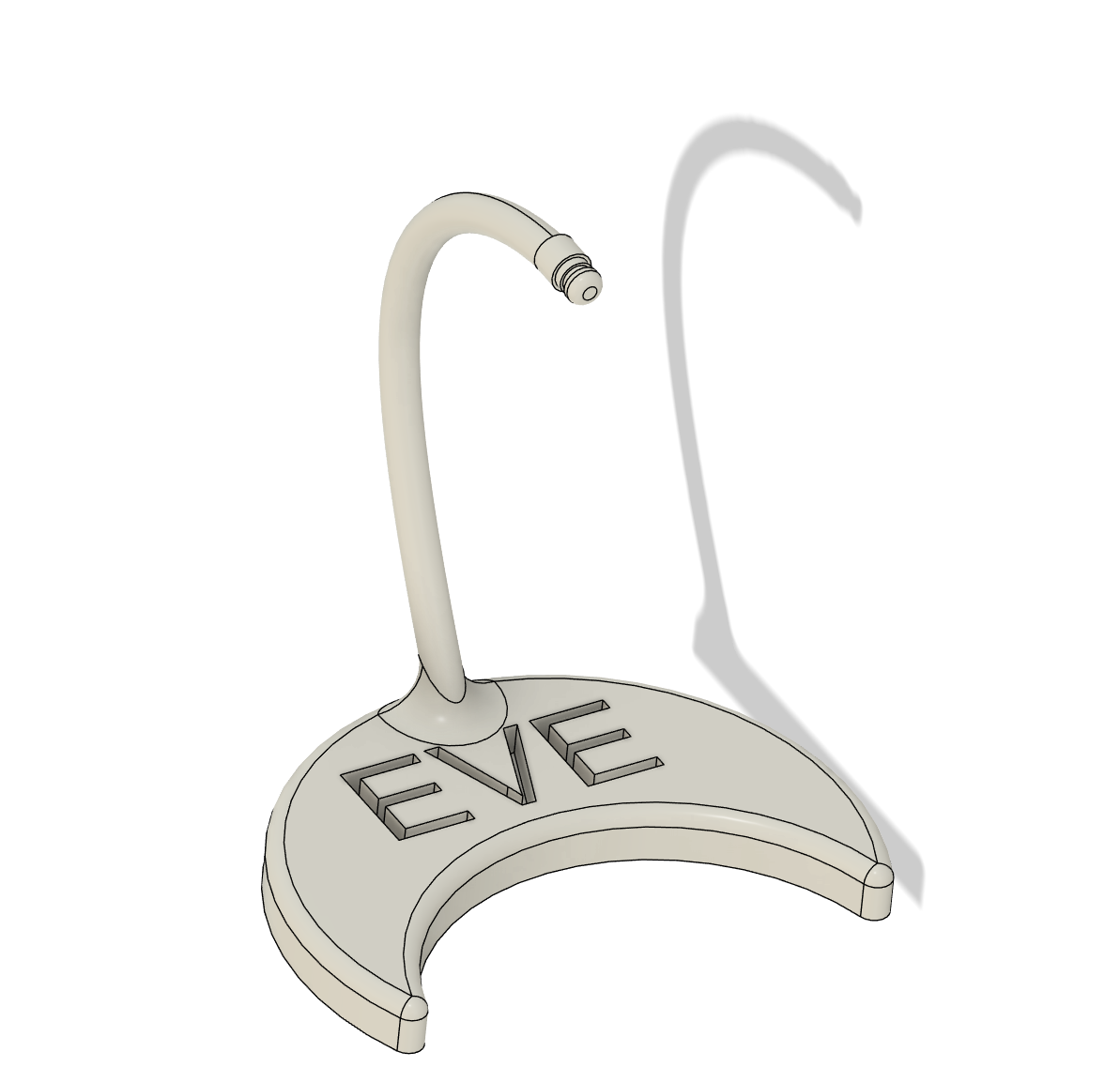 Mount for Disney EVE (from Wall-e) Toy Search 'N' Protect Eve