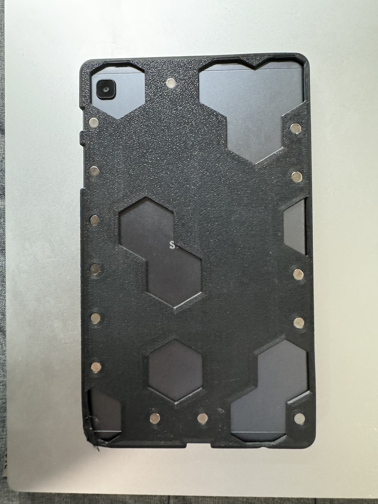 Samsung Galaxy Tab A7 Lite Case + Wall Mount by Josh Reid Download free STL model