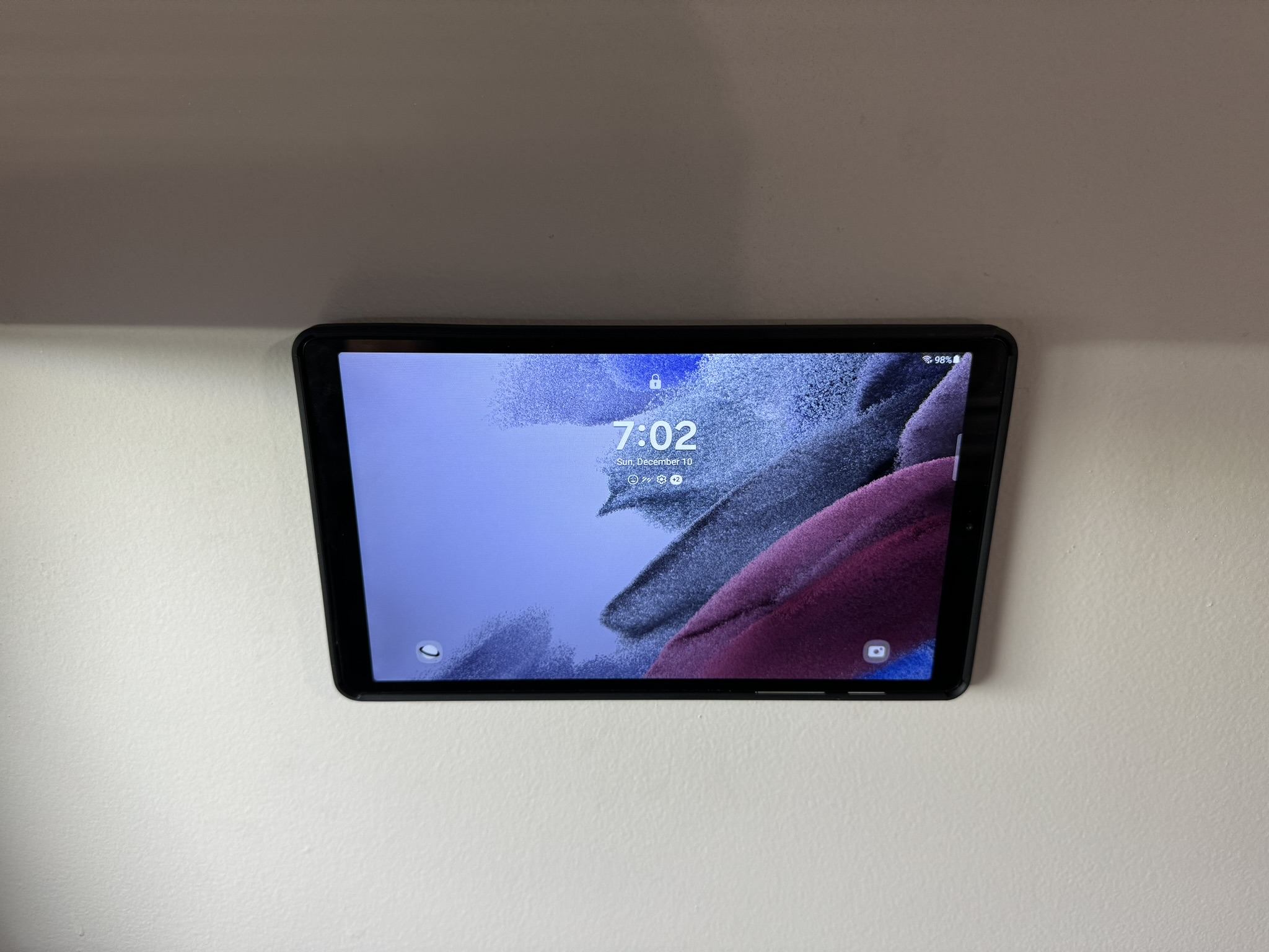 Samsung Galaxy Tab A7 Lite Case + Wall Mount by Josh Reid Download free STL model