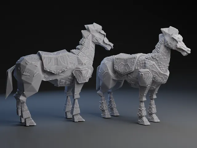 Decorated Horse Experiment