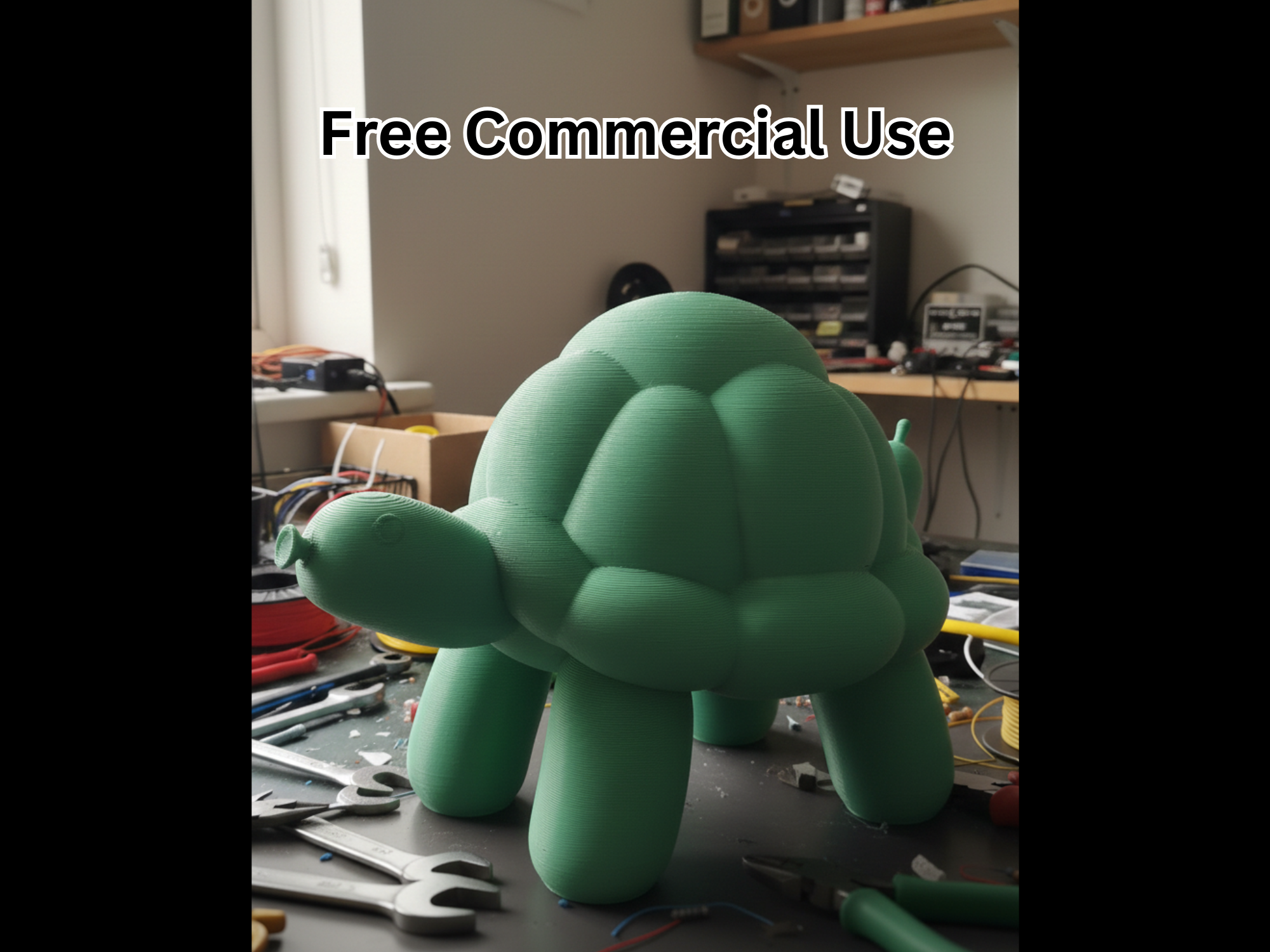 Balloon Turtle Statue