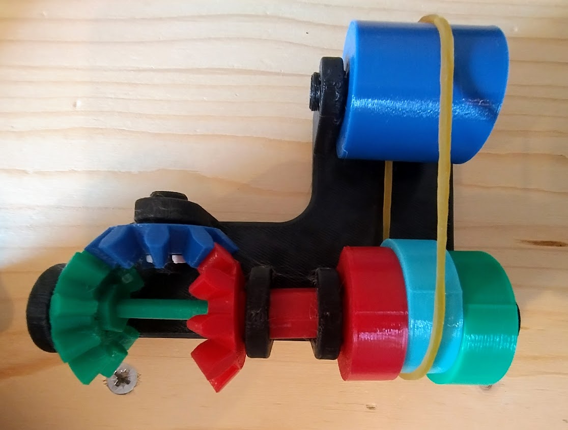 No. 7: Pulley Transmission - 507 Mechanical Movements