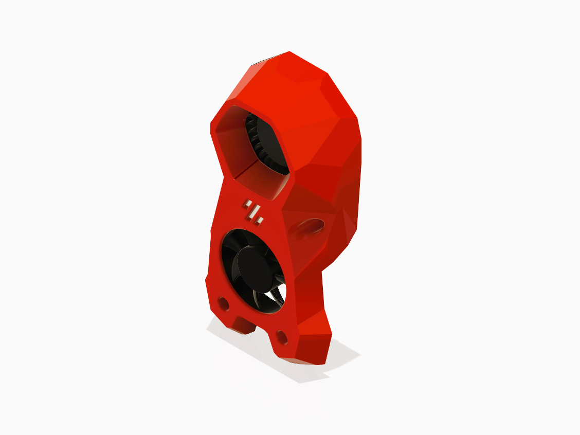 Voron Stealthburner - Cover with Logo LED Parts