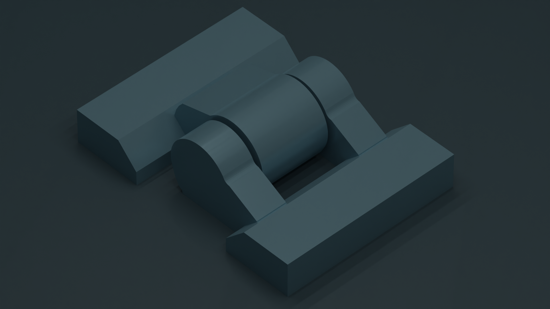 Simple Hinge - No Supports