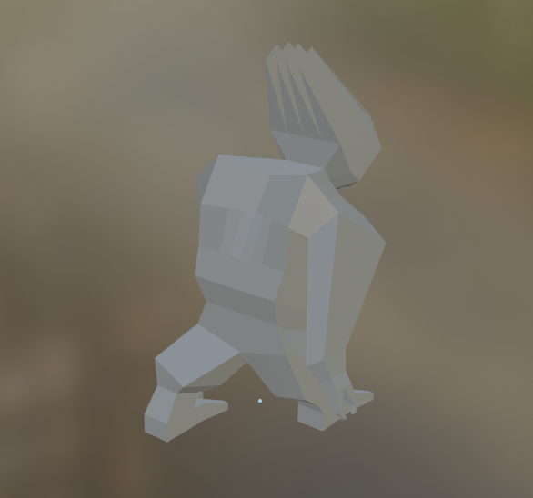Low Poly Monster by Devise3D | Download free STL model | Printables.com
