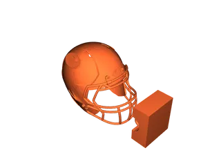 49ers Helmet by Mason Webster | Download free STL model | Printables.com