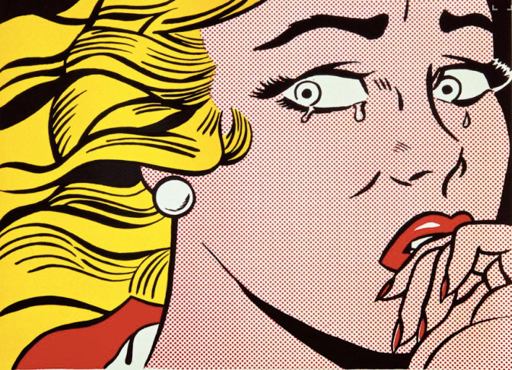 Crying Girl (1963) Roy Lichtenstein by GamerMechanic81 | Download free ...