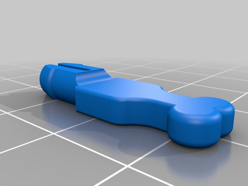 Miniatura 6 do modelo 3D Dino Bone peg for Flexi Rex