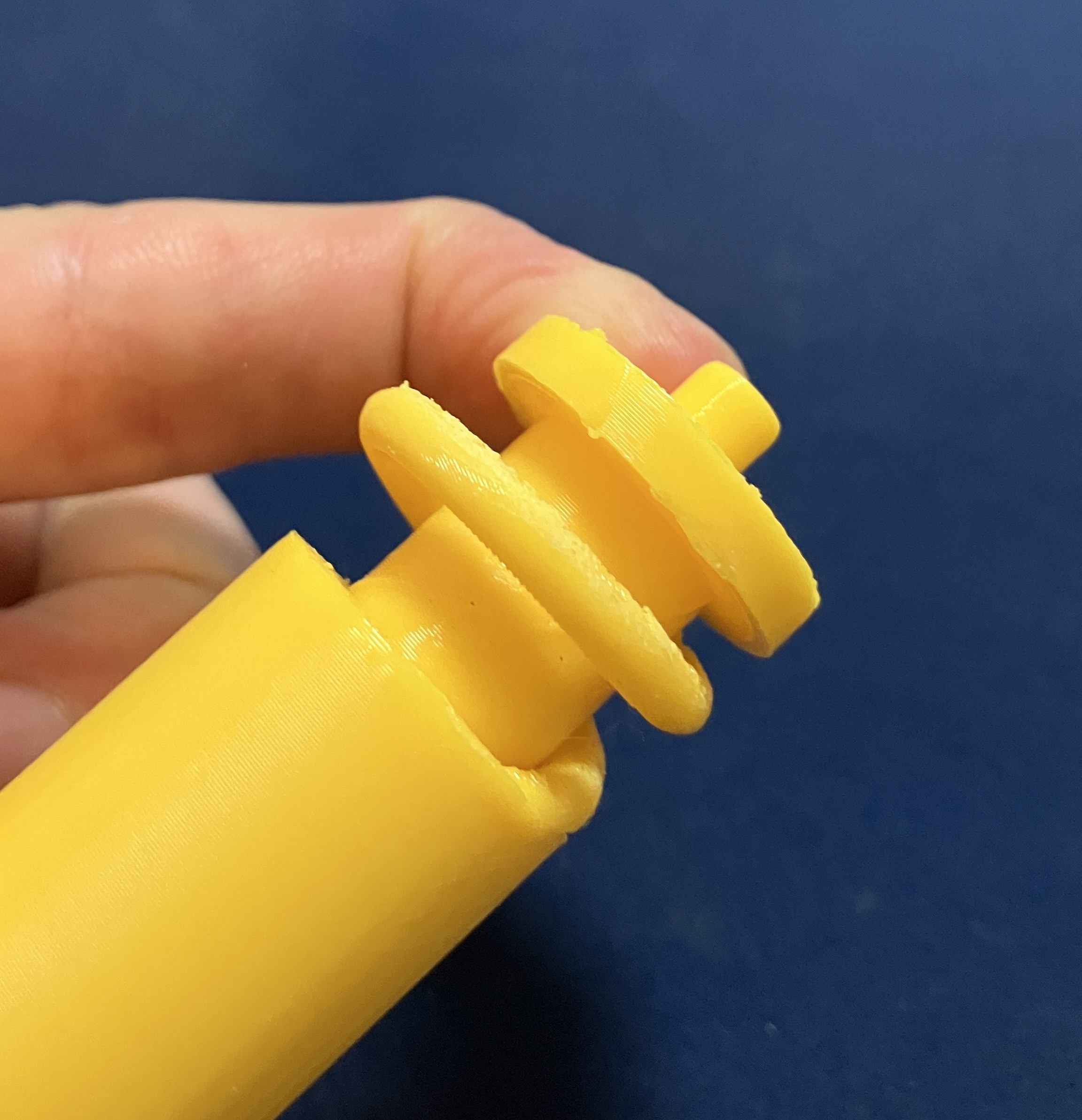 Springy toiler paper holder by Greg Marton Download free STL model