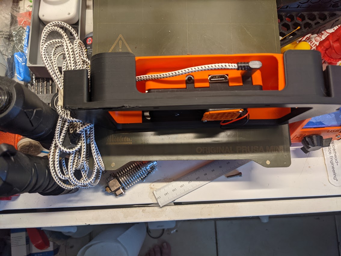 Miniatura 3 do modelo 3D Raspberry Pi 3 B+ case for MINI base.