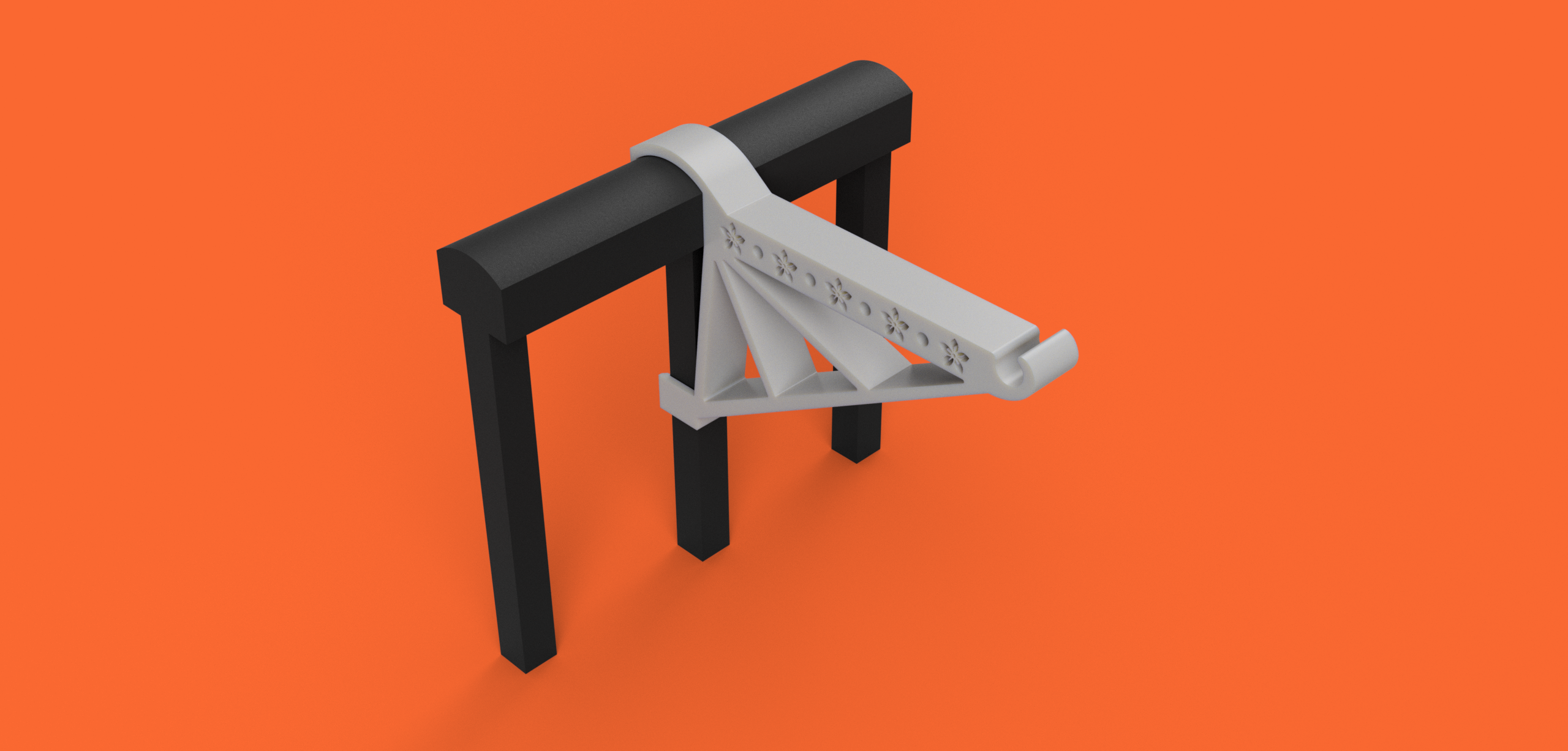 Planter Hanger for Aluminum Deck Railing