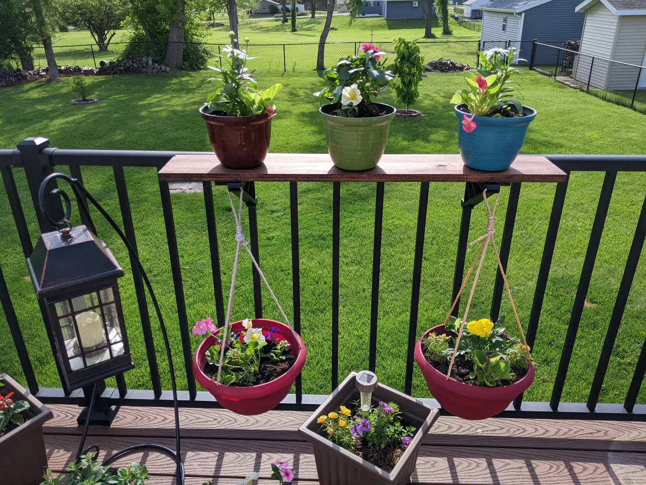 Planter Hanger for Aluminum Deck Railing by cedarrapidsboy | Download free  STL model | Printables.com
