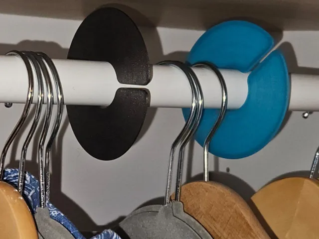 Clothes Rail Divider / Kleiderstangentrenner