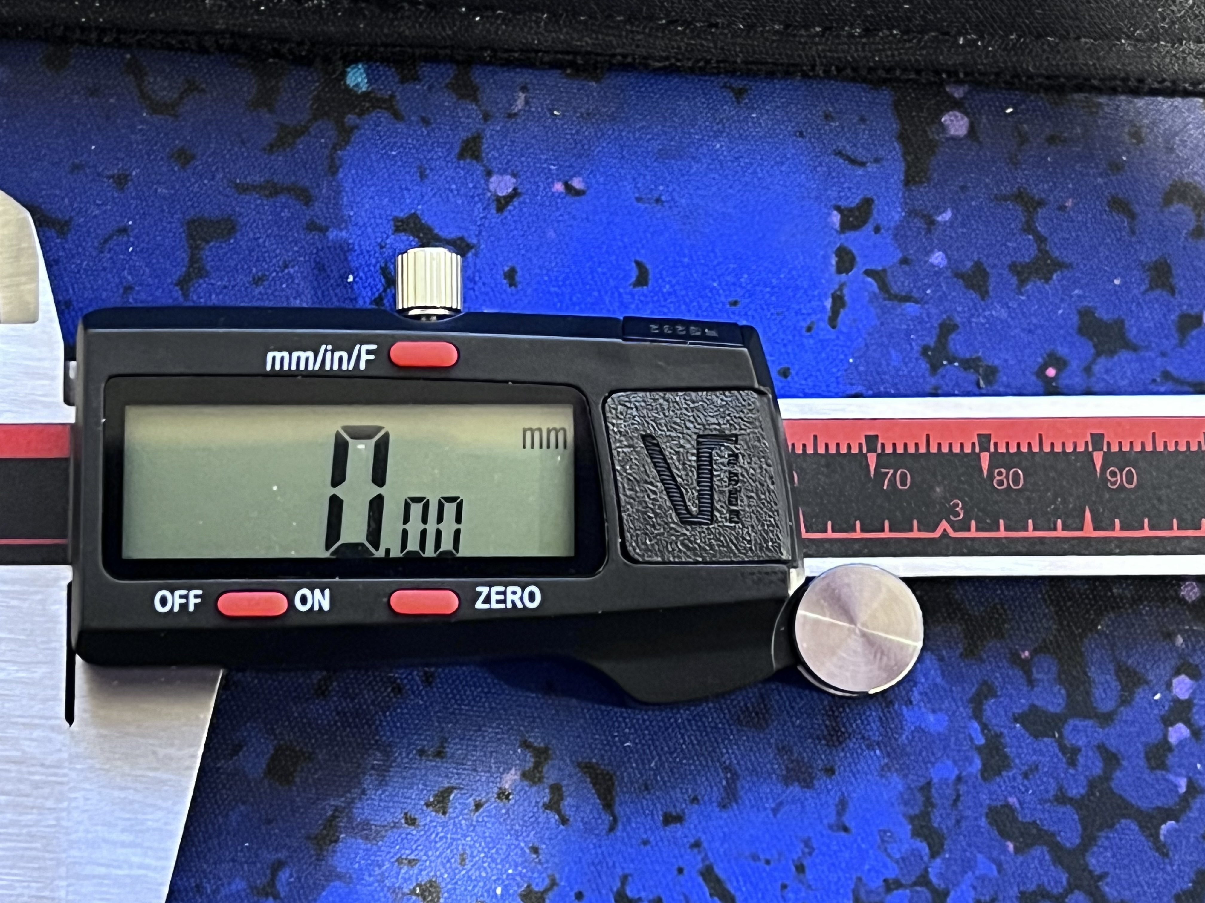 Vinca Digital Calipers Replacement Battery Cover by IanB Download free STL model