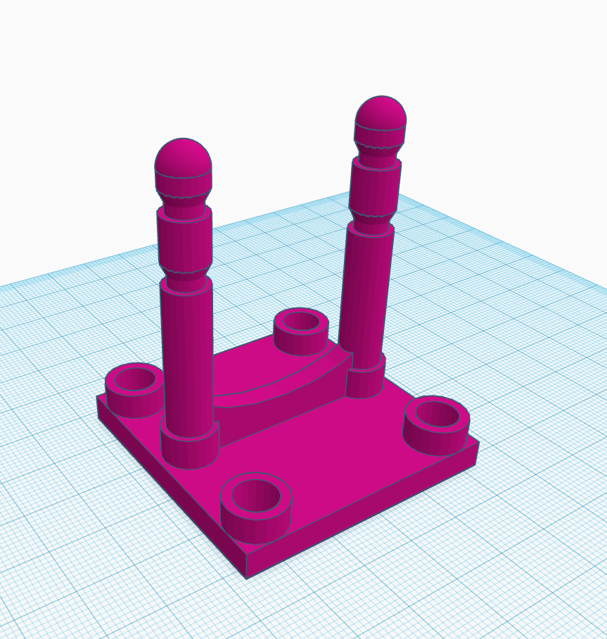 Speaker cable lifters for Hifi v.4