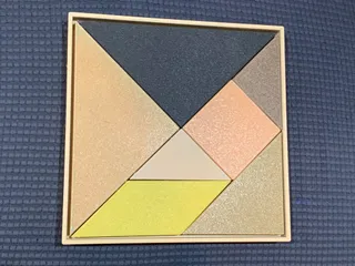 Tangram Board and Pieces