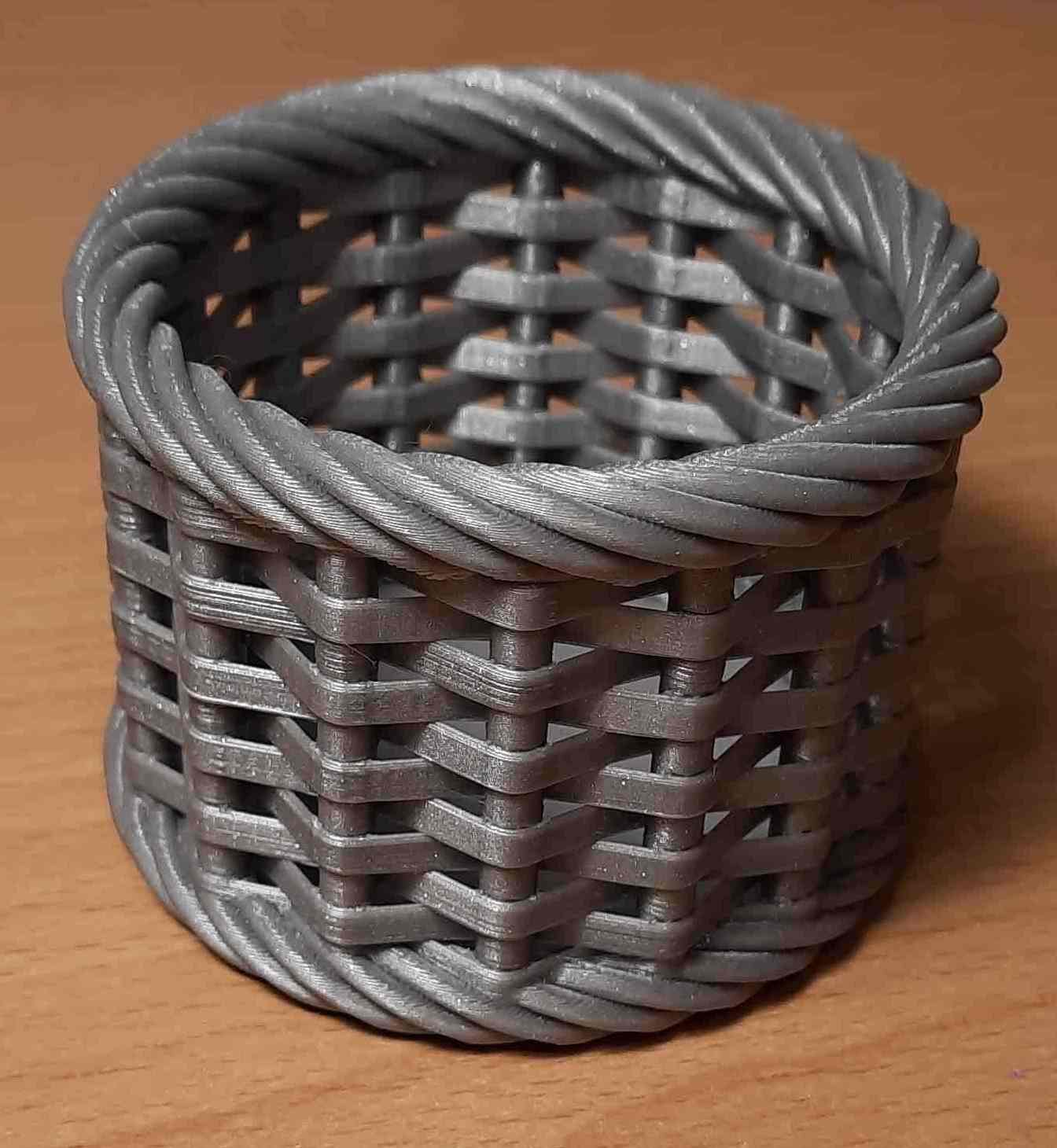 Small woven basket