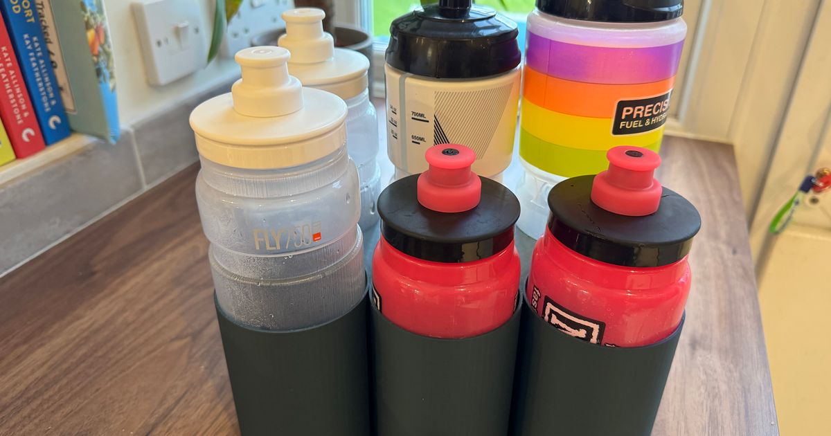 Cycling Sports Bottle Storage by JackC Download free STL model