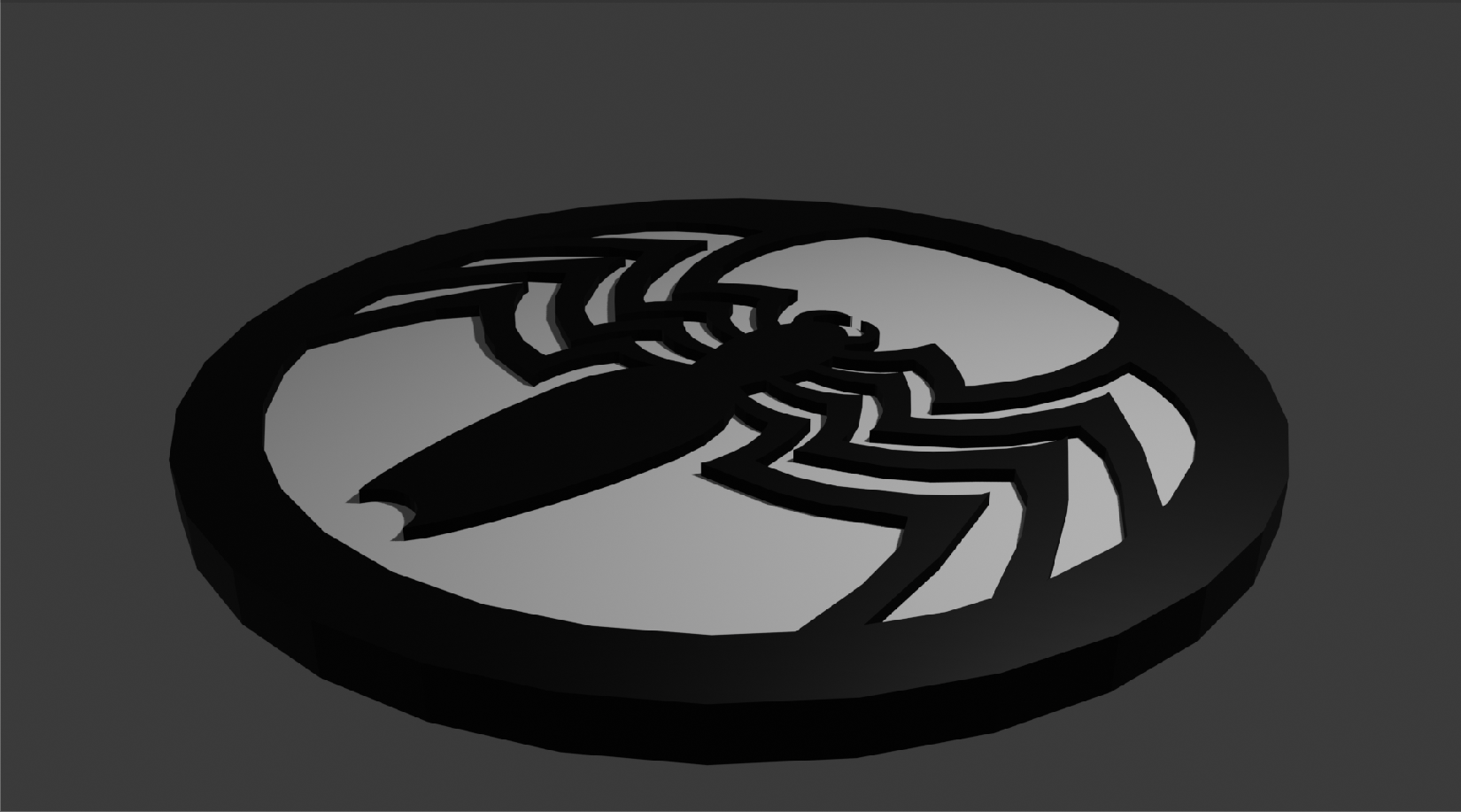 Venom symbol token/keychain