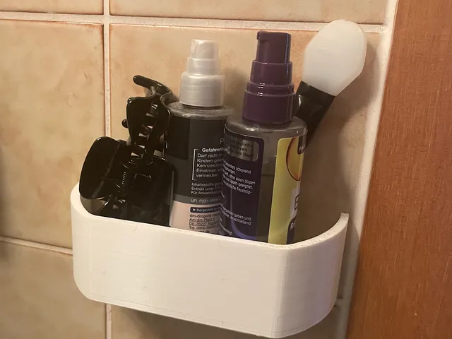 Small Bathroom Shelf high Version