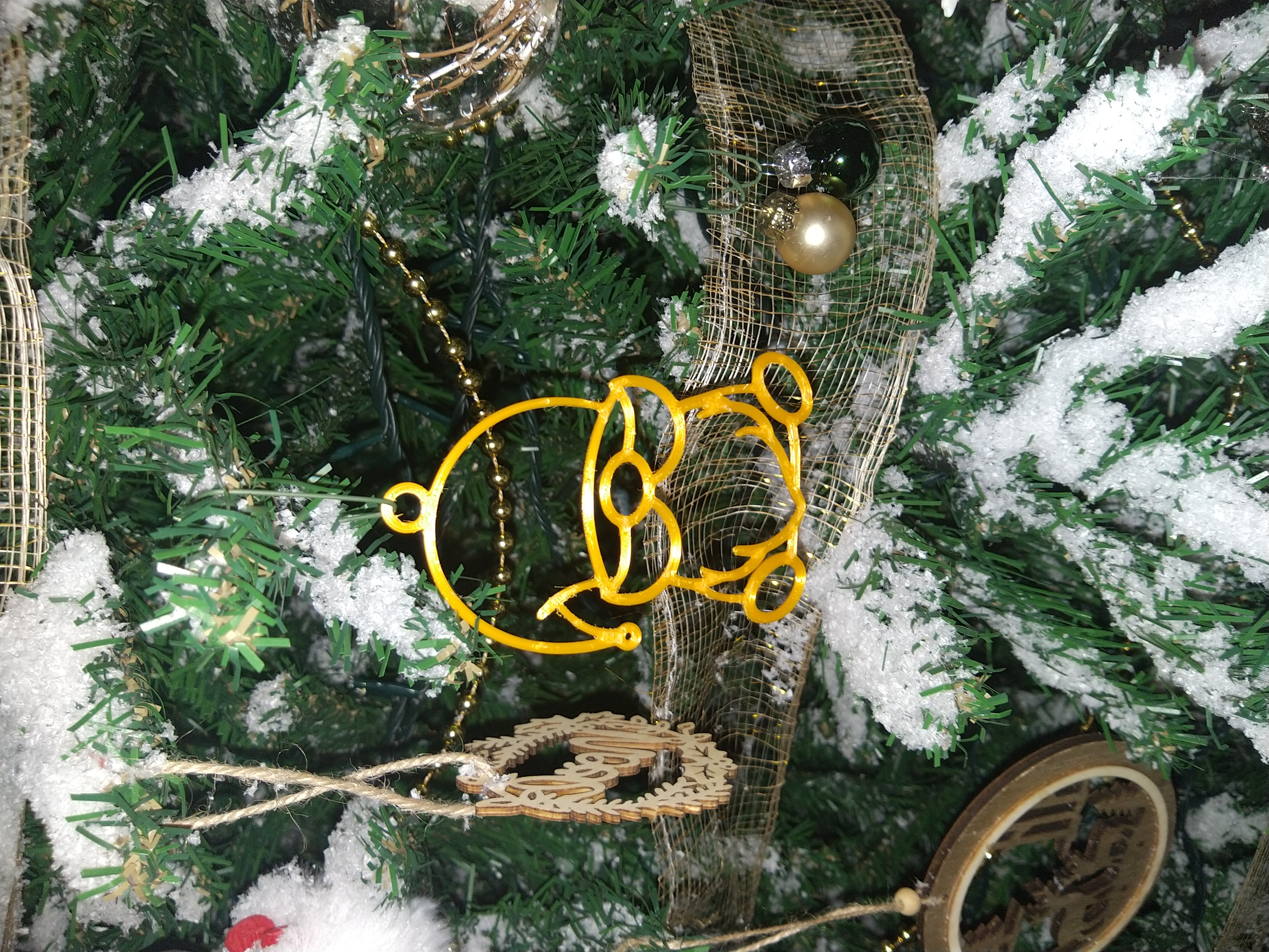 CUTE GNOME CHRISTMAS DECORATION