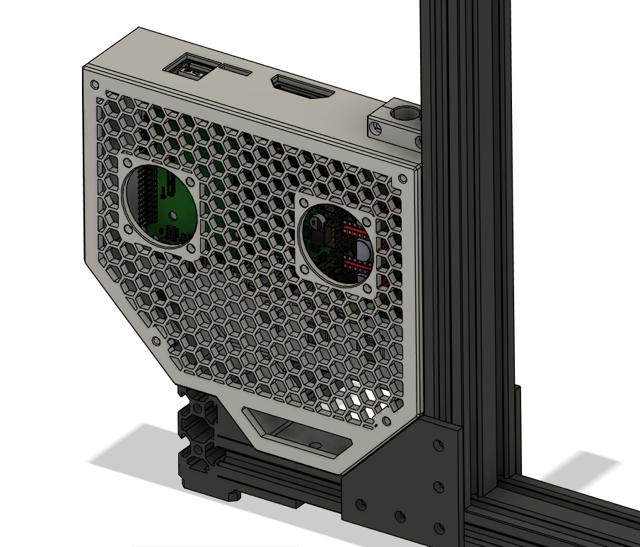 Manta M5P + CB1 Case Box for Prusa Bear Upgrade