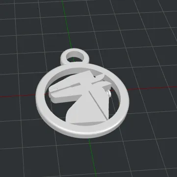 STL file Llavero y Escudo Platense / Keychain Platense Logo Platense・3D  printer design to download・Cults