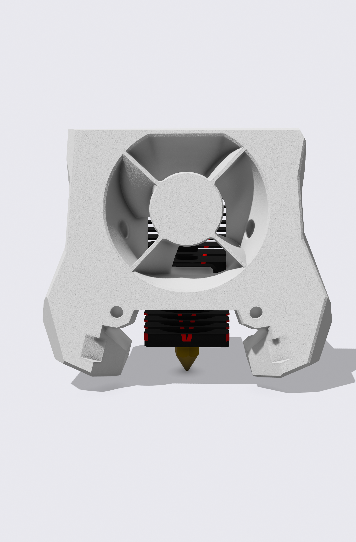 Stealthburner Mount for Ender3v2 (Spider v4 Hotend)