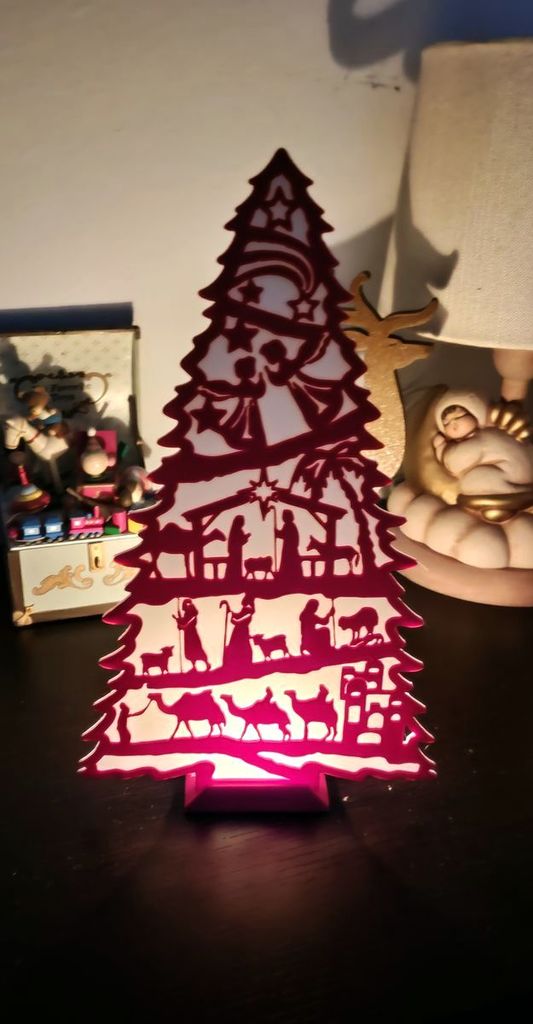 Addobbo albero Natale