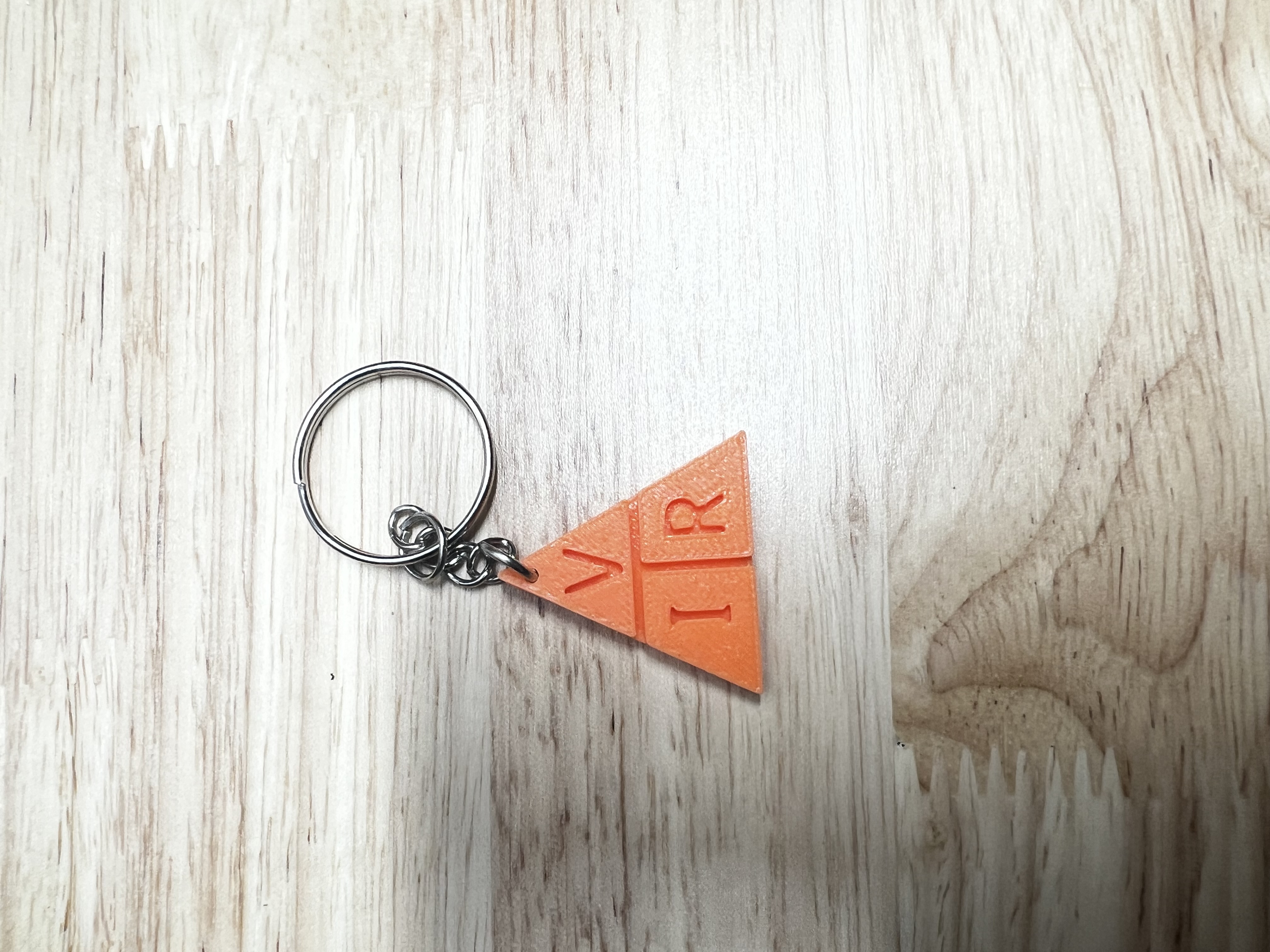 Ohms Law Triangle Key Chain