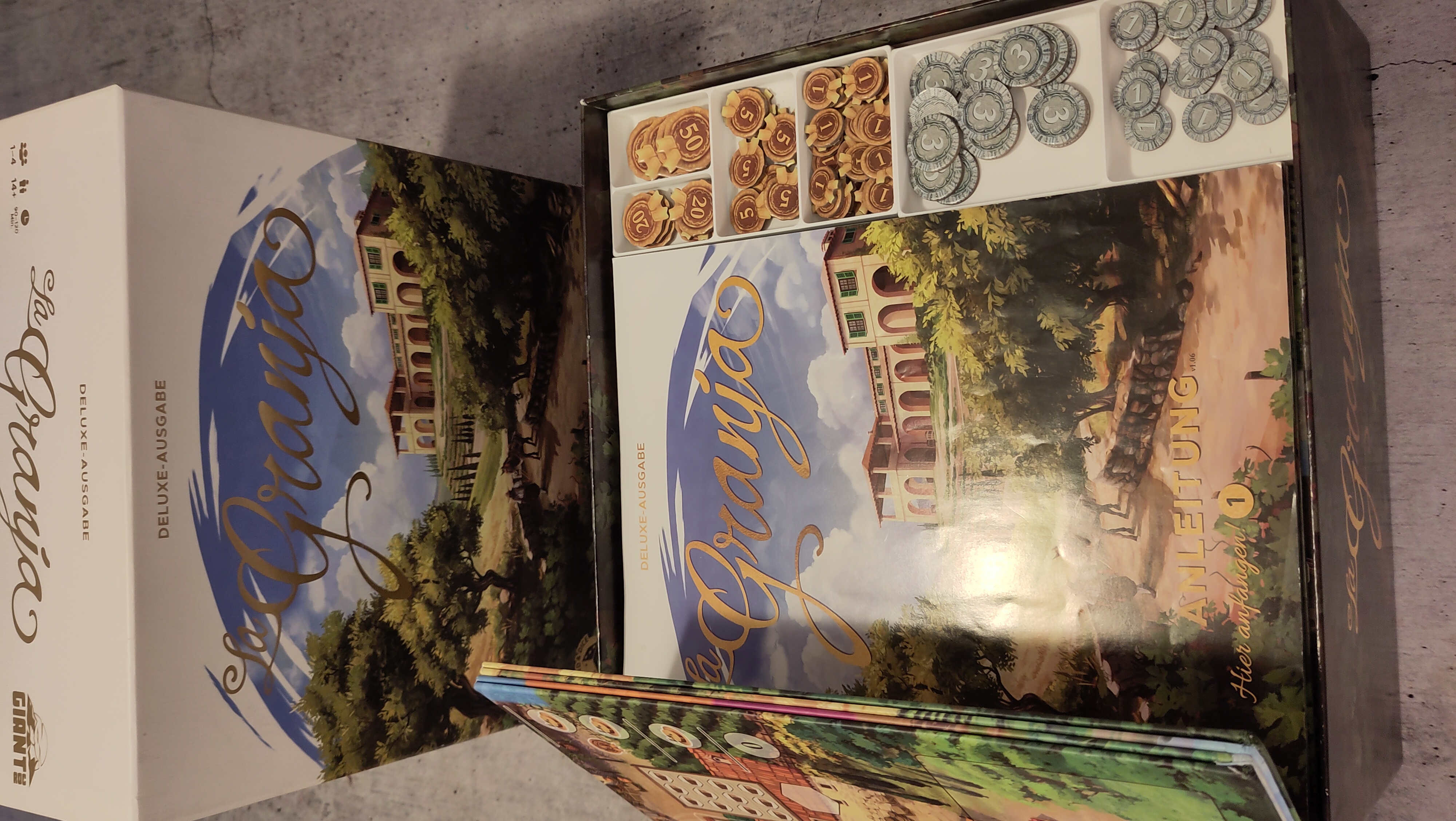 Insert for La Granja - Master Deluxe Set
