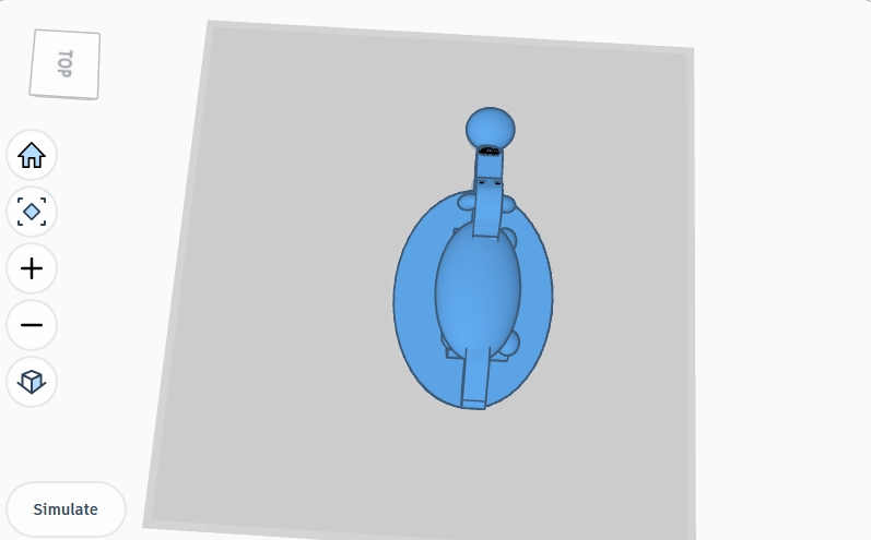 Dog from tinkercad