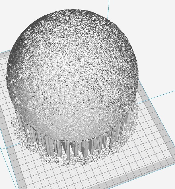 Miniatura 2 do modelo 3D Ikea Rodd Moonlamp