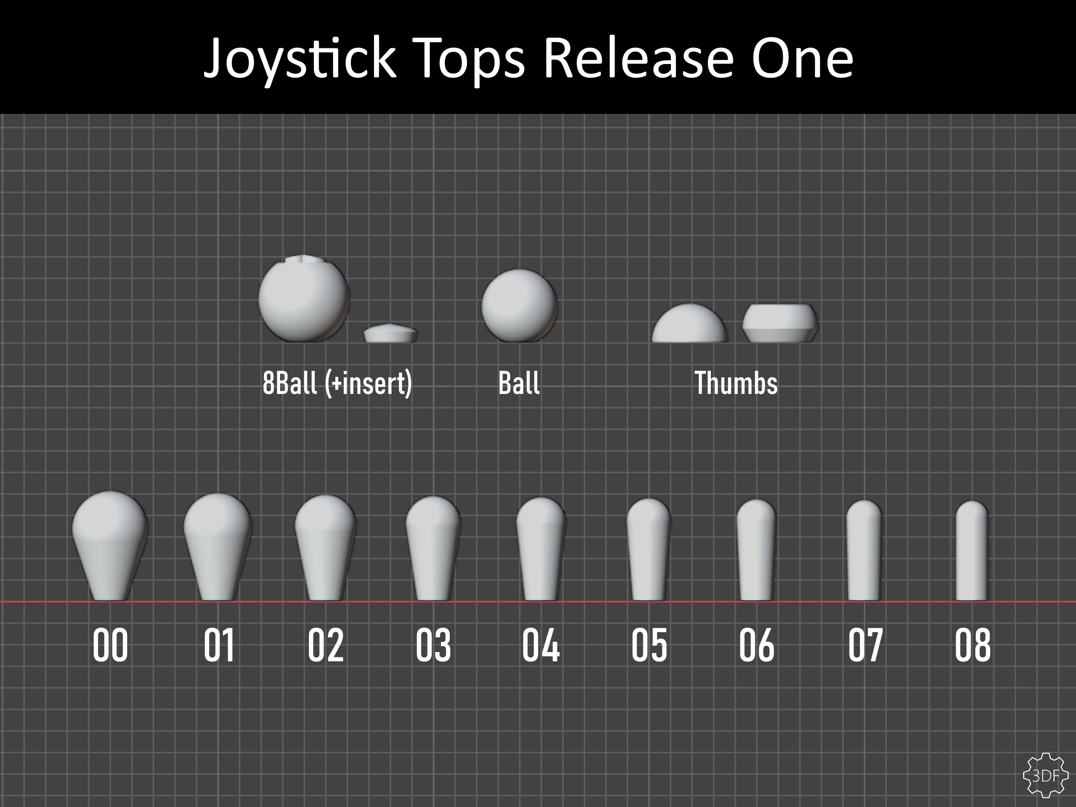 Arcade Joystick Tops Release One