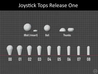 Arcade Joystick Tops Release One