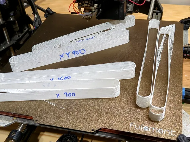 Print orientation speed test loop