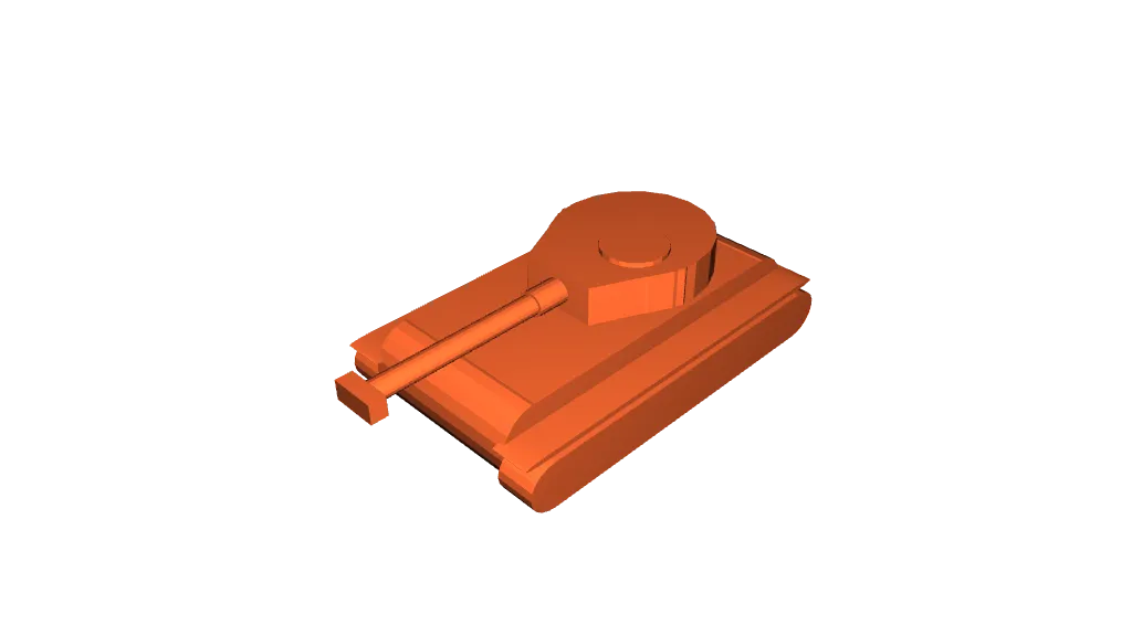 Simple Tank by Moe_10 | Download free STL model | Printables.com
