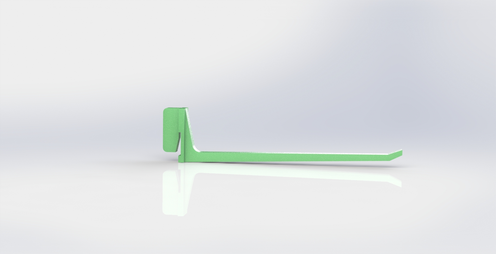 Long hook for Element System Peg Board Tool Holder