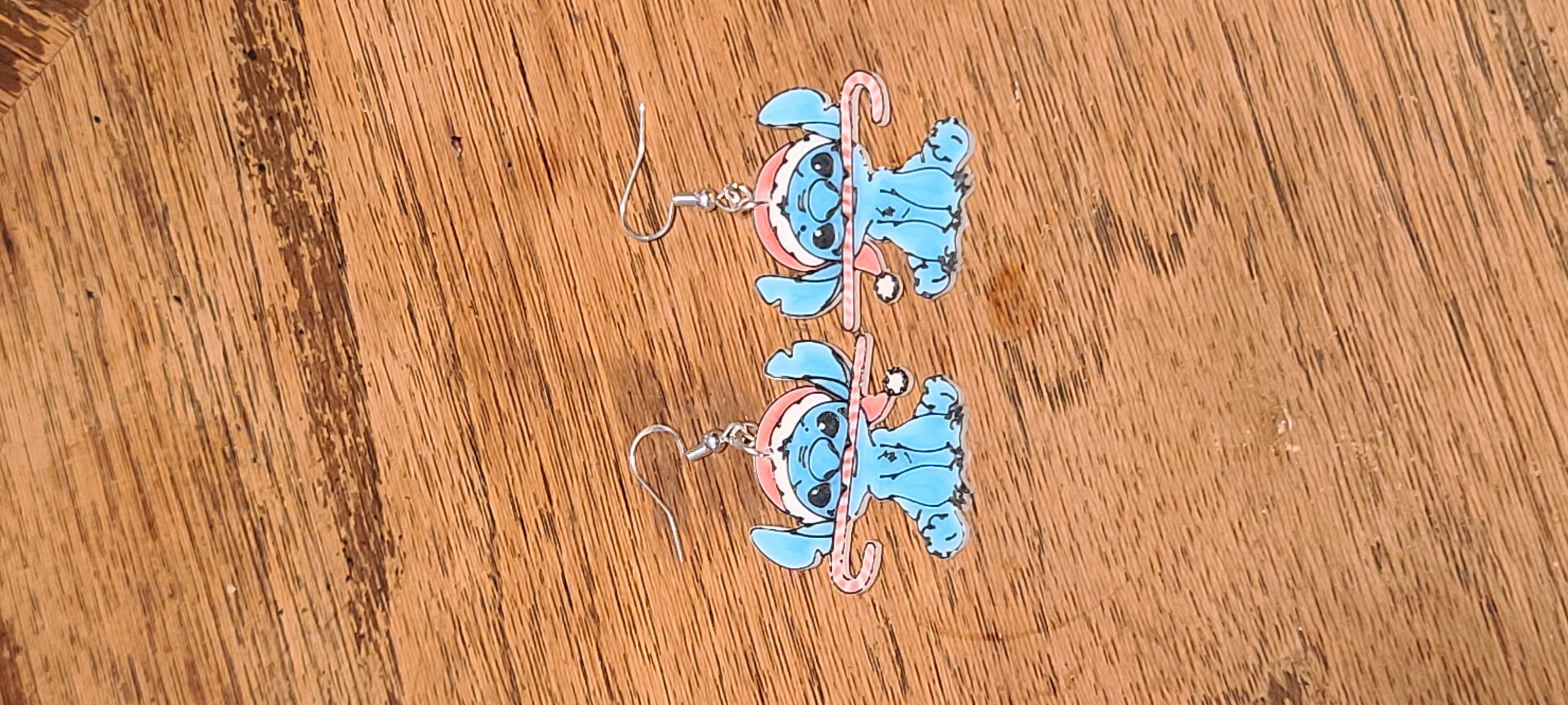 Christmas Stitch Earrings