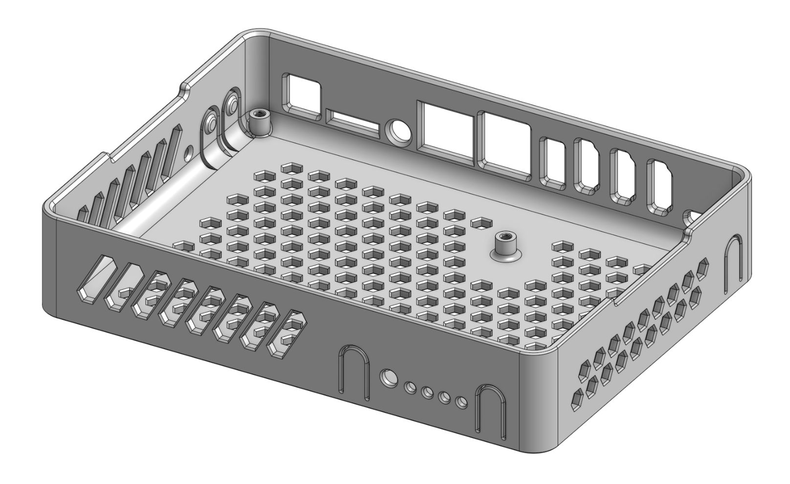 FriendlyElec CM3588 NAS Case Desktop Standalone - Ventilated
