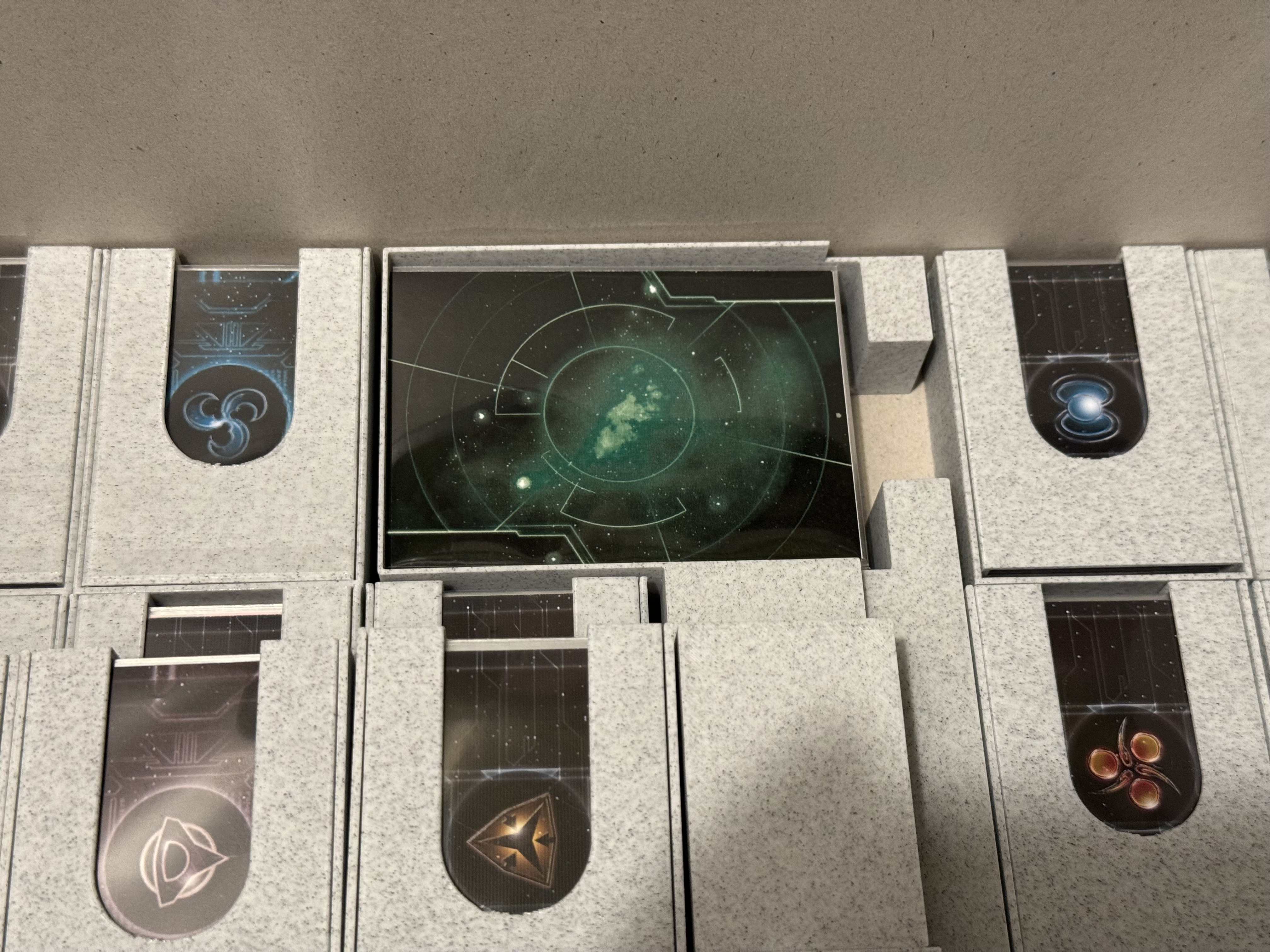 Filler for faction reference cards
