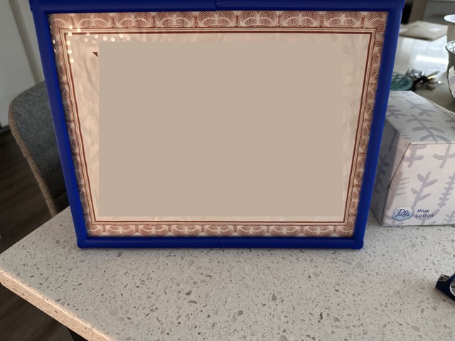 8" x 10" simple picture frame