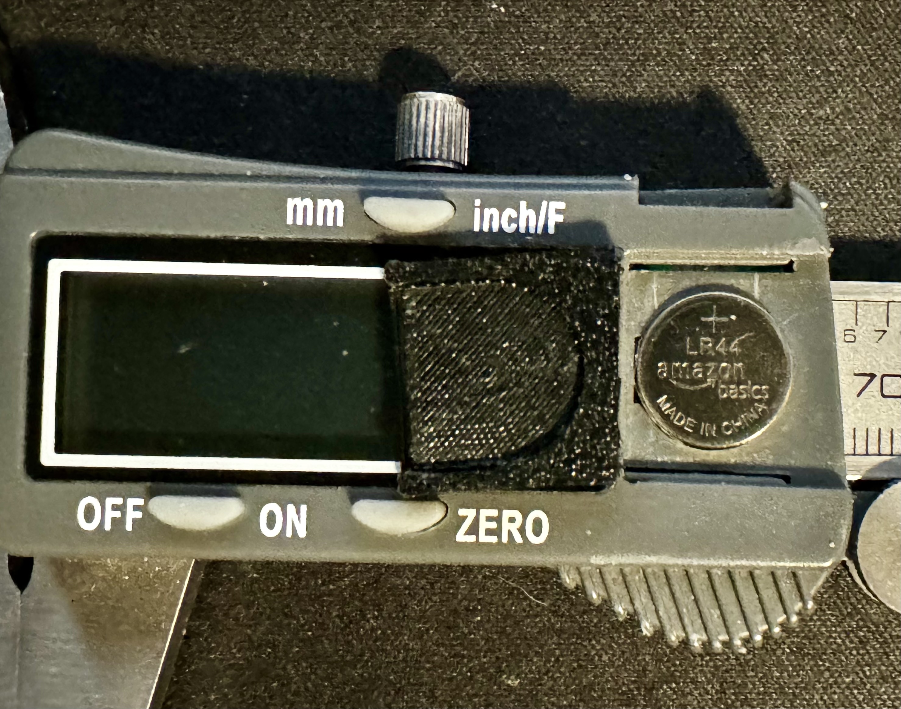 Battery Cover for Pittsburgh Calipers by Rob M Download free STL